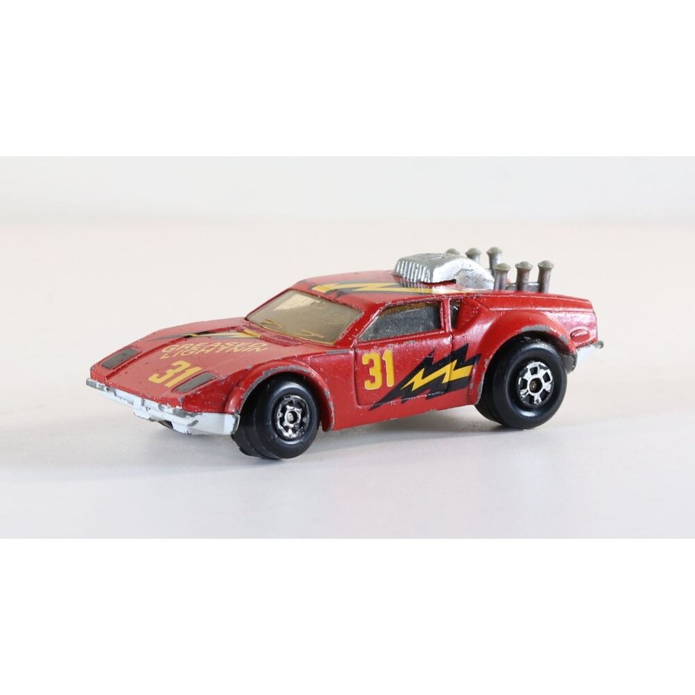 Matchbox De Tomaso Pantera Greased Lightnin #31 1:64 Vintage 1975